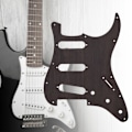 Miniatyrbilde 5 av 8: GSSS28 Elgitarrshield Rosewood for ST Three Single Pickguard med bakplate
