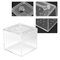 Miniatyrbillede 5 af 8: 1. Reptil Terrarium Foder Slange Edderkop Øgle Avls Akryl Box Case Insekter Hus