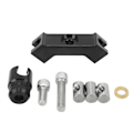 Miniatyrbilde 1 av 8: V-stang stabilisator Quick Disconnect Mount Justerbar dobbeltsidig recurve bue V-stang stabilisator feste for bueskyting