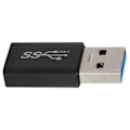 Pikkukuva 6 / 8: USB 3.0 Uros - USBC Naaras OTG-sovitin Tukee Nopeaa Tiedonsiirtoa ja Pikalatausta