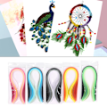 Miniatyrbild 8 av 8: 15 st / set Quilling Tool Set Mall Board Pen Kit Set för Paper Quilling Craft