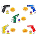 Miniatyrbillede 6 af 8: Mini Foldbar Gummibånd Legetøj Gummibånd Launcher Legetøj Nøglering Foldbar Håndlavet Legetøj til Voksne Børn