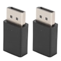 Miniatyrbild 2 av 8: 2st DP hane till MINI DP hona adapter högupplöst 8K 2 lägen Liten bärbar Lätt Displayport Kabelomvandlare