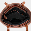 Miniatyrbild 3 av 6: Stor Mörkgrå Ko-Läder Tote Bag för Kvinnor Mångsidig Enkelsidig Messenger Bag 32x6x36cm Perfekt för Vår Sommar dark gray About 32*6*36cm