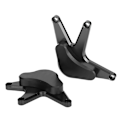 Miniatyrbillede 6 af 8: Motorblok Glide Anti-kollision Crash Guard Beskyttelsessæt Passer til Honda CBR1000RR 2008-2012 (Sort)