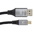 Miniatyrbilde 5 av 8: B0305&#8209;1 Mini DP til DP Adapterkabel 1.4 Versjon 8K Høydefinisjon 1 meter Lengde Mini DisplayPort Port