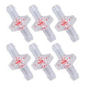 Miniatyrbillede 5 af 8: 10 stk. backventil 1-vejs PP plastslange Vandstop membran hul til luftindtagning 5 mm transparent