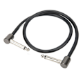 Miniatyrbillede 3 af 8: FC‑20 Effekt Kabel Retvinklet Stik Akustisk Guitar Patch Pedal Kabel Lydtilbehør 50 cm