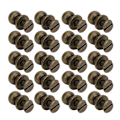 Miniatyrbillede 4 af 8: 20ST 9 x 8 mm gør-det-selv kobbernitter med rundt hoved Nippel Nagelpose Sko Tilbehør til læder Bronze 9 x 8 mm