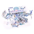 Pikkukuva 2 / 7: 40 kpl/setti DIY-päiväkirjan tarrat Käsikirjan koristetarrat Scrapbooking-tarravarusteet (B09109)