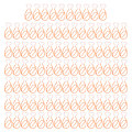 Miniatyrbilde 1 av 8: 100 stk. metall binders Cute Chicken Leg Shape Elektroplettering Rustsikker Bærbar Små binders for hjem daglig kontor