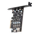 Pikkukuva 2 / 8: PCIe - Type C laajennuskortti USB3.2 20Gbps Dual Chip 19Pin liitin PCIe ohjain kortti Win 7 8 10 työpöydälle