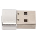 Miniatyrbild 7 av 8: Mouse Jiggler 2 lägen Håll skärmen aktiv Switch-knapp Plug and Play Mini Mouse Shaker för spelmötespresentation Silverfärg