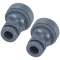 Miniatyrbillede 4 af 8: 2 stk Hurtigkobling Nippel G3/4 Hantråd Slange Rør Adapter Havevanding