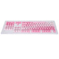 Miniatyrbillede 7 af 8: 104 ST Key Caps Rosa Hvid Farveproces Mat Udseende PBT Keycaps til 61/87/104 Taster Mekanisk Tastatur