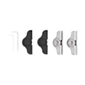Miniatyrbillede 1 af 8: 2 stk. Light Bar Monteringsbeslag Hjelm LED Pods Arbejdslampe Klemmeholder Universal til bil