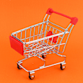 Pikkukuva 1 / 8: Mini Ostosvaunu Supermarketissa Cart Lemmikkieläinten Leikki Linnuille Papukaija Älykkyys Kasvu