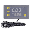 Miniatyrbilde 1 av 8: Temperaturkontrollmodul LED Digital Display ABS-hus Minitermostat 110‑220V for kjøleskap