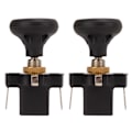 Miniatyrbillede 5 af 8: 2 stk Forlygter Push Pull Switch Golfvogn Lysstyring Switch Knappudskiftning til E-Z‑GO