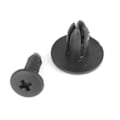 Pikkukuva 6 / 8: 100 kpl auton muoviniittejä 6 mm reiän halkaisija Kiinnikkeet Lokasuoja Puskurin Push Pin Clip AP