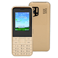 Miniatyrbilde 8 av 8: S502 2G Ulåst Multifunksjonell Eldre Mobiltelefon 2.4in Skjerm 3000mAh Dual SIM Telefon 100‑240V Gull EU Plugg