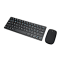 Miniatyrbild 8 av 8: 2.4G Trådlöst Tangentbord & Mus-Set Ergonomiskt 64-Tangs Tangentbord 3 DPI Justerbar USB-Mus för Datorer & Surfplattor