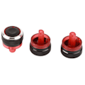 Miniatyrbillede 4 af 8: 3 stk Bil Aircondition AC Blæserkontrol Switch Knap Varmeknap Udskiftning til Peugeot 206/206+/207
