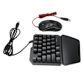 Miniatyrbillede 4 af 8: Tastatur-Mus-Konverter Set Programmerbar Kabelforbundet Mekanisk Tastatur-Mus-Adapter Combo til PS3 til PS4 til Switch