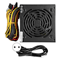 Miniatyrbillede 1 af 8: Computer Strømforsyning Desktop Lydløs Blæser Tilbehør ATX 24-PIN 400W Justerbar 115/230V EU Stik