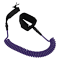 Pikkukuva 5 / 8: 7 mm 10 jalkaa surffausjalkahihna Säädettävä elastinen TPU-surffilauta jalkaremmi Stand Up Paddle Leash Violetti