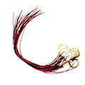 Miniatyrbilde 5 av 8: 15 stk Piezo Pickup 27 mm Gitar Pickup Piezo Sensor med 33 mm Tråd for Tromme