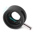 Miniatyrbild 6 av 7: Microscope Iris Adapter Aperture Justerbar lins optiskt membran för MicroscopeSK6