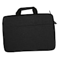 Miniatyrbilde 3 av 8: 15,6 tommers laptopveske vanntett polyester laptopveske Bærbar notebookbeskyttelsesveske for reiser forretningsreise Svart
