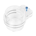 Miniatyrbillede 4 af 8: Transparent akryl Holdbar justerbar akvariefiskfoder Fish Tank Tiepiece Fodercirkelring 100 mm