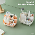Miniatyrbillede 4 af 8: Makeup Multi Grid Organizer Kosmetisk Opbevaringsboks Kontor Desktop Diverse Beholder Hjem Make Up Display Stativ