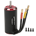 Miniatyrbilde 1 av 8: 3674 1650KV 4-polet Supersonic Børsteløs Sensor Motor for Traxxas 1/8 1/10 RC Bil Oppgraderingsdeler
