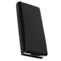 Miniatyrbillede 8 af 8: Læder Flip-etui. Ridsefast, foldbart beskyttende etui i læder til Huawei Mate X2Sort
