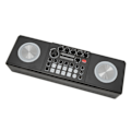 Miniatyrbild 2 av 8: Karaokemaskin med 2 mikrofoner, bärbar Bluetooth-högtalare för utomhusbruk, ljudkort, karaoke-set för hemfest, bröllop, camping