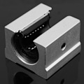 Miniatyrbillede 5 af 7: 4 stk SBR16UU 16mm lineær bevægelses kuglelejer glideblokke CNC router dele