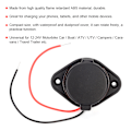 Miniatyrbilde 8 av 8: 12-24V 3.1A LED Dobbel USB-lader Strømuttak Adapter Lade panelbrakett for motorsykkel bilbåt ATV UTV
