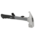 Miniatyrbillede 2 af 8: Camping Hammer Heavy Duty Bærbar Multifunktion Camping Telthammer med Træktov Forbindelsesledning til Udendørs Sort