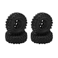 Pikkukuva 7 / 8: 4 kpl 1/24 RC-pyöriä RC-auton pyörän navan sarja kumipyöriä ja renkaita Axial SCX24 -kauko-ohjattaville autoille