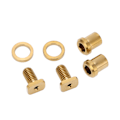 Miniatyrbilde 7 av 8: RISK 6 stk/boks Titanium Alloy Bolt Kit for Shimano Sykkel Oppgraderingsdeler Gull (6 stk/boks)