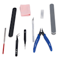 Miniatyrbild 2 av 8: Modell Verktygssats Tång Pincett Fil Carving Kniv Hantverksverktyg Set för 3D-utskrift DIY