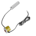 Pikkukuva 1 / 8: 110V-250V LED-ompeluvalo ompelukoneelle Säädettävä magneettinen pohjaosa (#2)