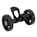 Miniatyrbillede 1 af 8: Cykel Skærmbeskyttelse Easywheel Skærmbeskyttelse Ruller Hjul Dobbelt Hjul til Brompton Folding Bike til DahonBlack
