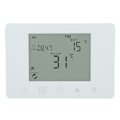 Miniatyrbillede 3 af 8: Trådløs RF-temperaturstyring Programmerbar LCD-baggrundsbelyst display Smart elektrisk varmetermostat