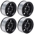 Pikkukuva 6 / 8: 4 kpl 1,55 tuuman RC-vanteet Universal RC-vanteet Axial AX90069 Crawlers Black