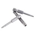 Pikkukuva 2 / 7: 12 kpl 1/4 tuuman varsi 50 mm S2 teräs magneettiset tähtipää ruuvimeisseli Bittisetti T5-T40