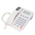 Miniatyrbild 2 av 8: KXT2026CID Kontorstelefon Kontor Hotell Hem fast telefonsupport 24 ringsignaler (Vit)